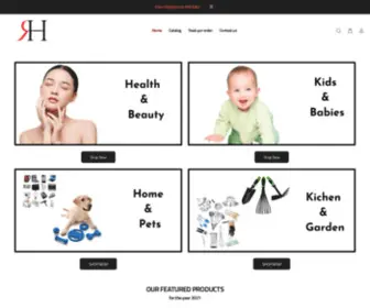 Redhoole.com(Shopify Template) Screenshot