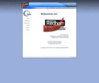 Redhorn.de(Webdesign webhosting) Screenshot