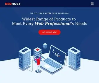 Redhost.io(Affordable Hosting Solutions) Screenshot