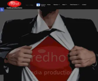 Redhotmediaproductions.com(Redhot Media Productions) Screenshot