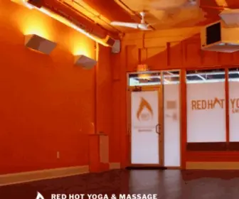 Redhotyogaandmassage.com(Red Hot Yoga & Massage) Screenshot