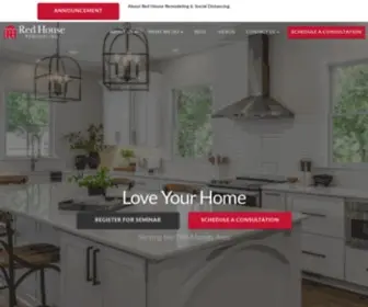 Redhouseremodeling.com(Home Remodeling Des Moines Iowa) Screenshot