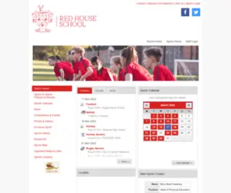 Redhouseschoolsport.co.uk(Red House School) Screenshot