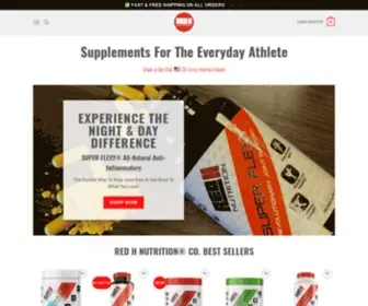 Redhshop.com(Red H Nutrition) Screenshot