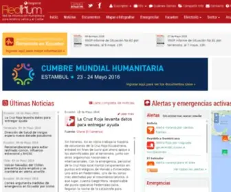 Redhum.org(Emergencias) Screenshot