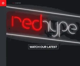 Redhype.com(We are the rare full service boutique design and marketing agency) Screenshot