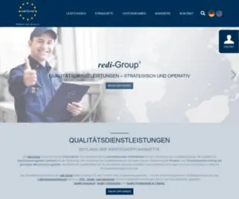 Redi-Group.com(Qualitätsdienstleistungen weltweit) Screenshot
