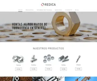 Redica.com.co(Venta al Por Mayor de Torniller) Screenshot