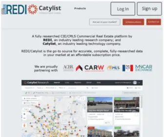 Redicatylist.com(REDI Catylist Moody's CRE REDI/Catylist) Screenshot