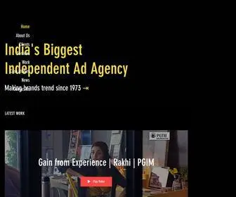 Rediffusion.in(India's biggest independent ad agency) Screenshot