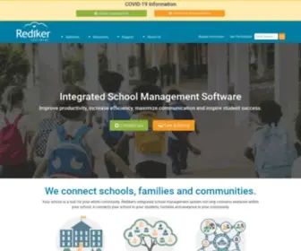 Rediker.com(School Management System) Screenshot