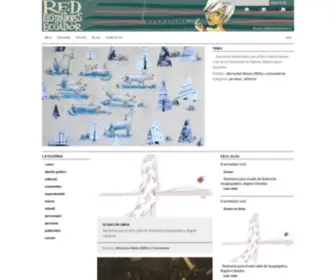 Redilustradoresecuador.com(Ilustradores Ecuador) Screenshot