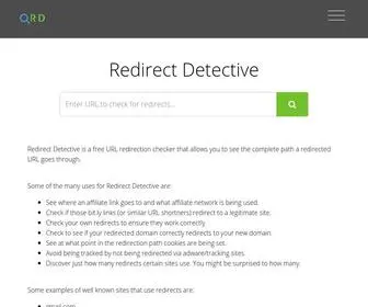 Redirectdetective.com(Redirectdetective) Screenshot