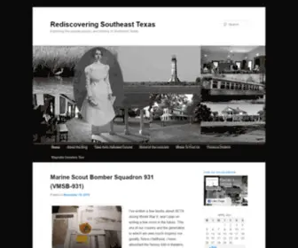 Rediscoveringsetx.com(Rediscovering Southeast Texas) Screenshot