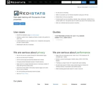 Redistats.com(Unbranded stats for thousand of properties) Screenshot