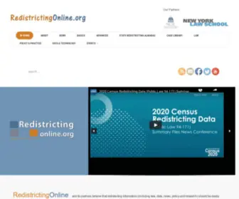 Redistrictingonline.org(RDOHOME) Screenshot