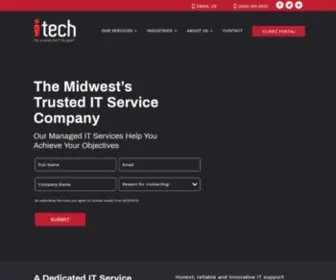 Reditech.com(IT Service Company) Screenshot