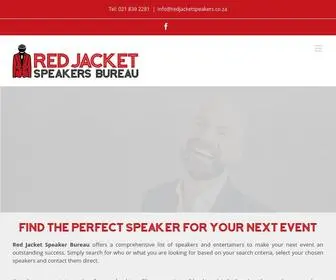 Redjacketspeakers.co.za(Red Jacket Speakers) Screenshot