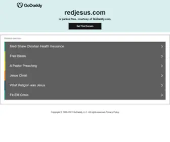 Redjesus.com(Rush Church) Screenshot