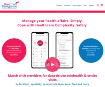Redkangaroo.us(Best Personal Medical Health Record App) Screenshot