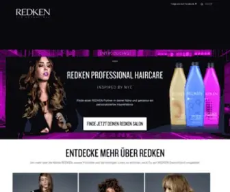 Redken.ch(Professionelle Haarpflege) Screenshot