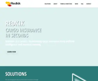 Redkik.com(Cargo insurance in seconds) Screenshot