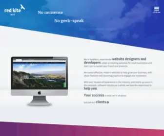 Redkitewebsites.co.uk(Website design & development in Yorkshire) Screenshot