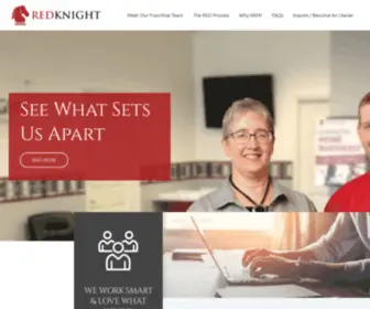 Redknightfranchising.com(RedKnight Franchising) Screenshot