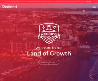 Redland.fi(Mainostoimisto Helsinki) Screenshot