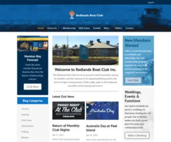 Redlandsboatclub.org.au(Redlands Boat Club Inc) Screenshot