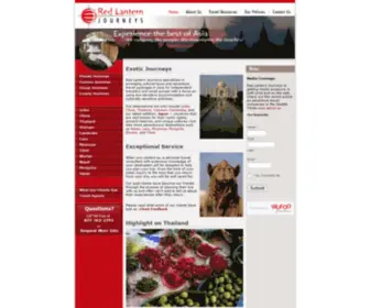 Redlanternjourneys.com(Culture, Culinary, and Adventure) Screenshot