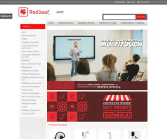Redleaf.com.mx(Redleaf méxico) Screenshot