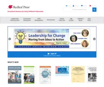 Redleafpress.org(Redleaf Press) Screenshot