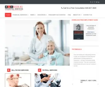 Redlig.com(Tax, Payroll & Daily Money Management Services) Screenshot