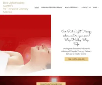 Redlighthealing.com(Red Light Healing) Screenshot