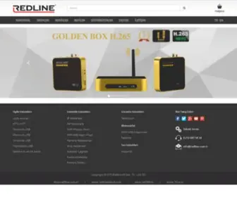 Redline.com.tr(Ana Sayfa) Screenshot