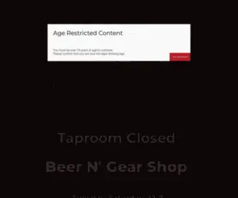 Redlinebrewhouse.com(Barrie Brewery) Screenshot