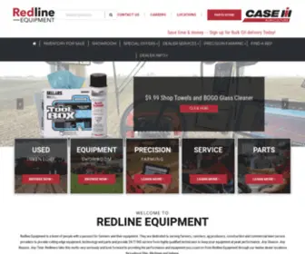 Redlineequipment.com Screenshot