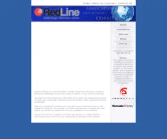 Redlineexhibits.com(Red Line Exhibits) Screenshot