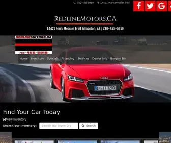 Redlinemotors.ca Screenshot