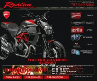 Redlinemotors.com Screenshot