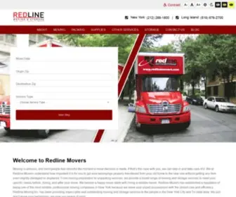 Redlinemovers.com(Redline Movers) Screenshot