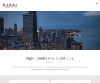 Redlinesearch.com(RedLine Associates) Screenshot