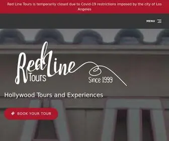 Redlinetours.com(Anthony Hoover Site) Screenshot