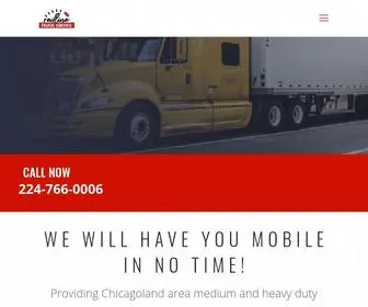 Redlinetruckservice.com(24/7 Emergency Roadside Assistance) Screenshot