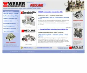 Redlineweber.com(Serving the U.S) Screenshot