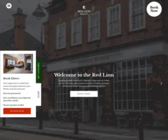 Redlionradlett.co.uk(Red Lion) Screenshot