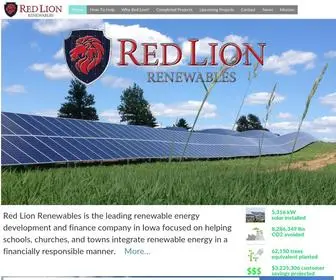 Redlionrenewables.com(Red Lion Renewables) Screenshot