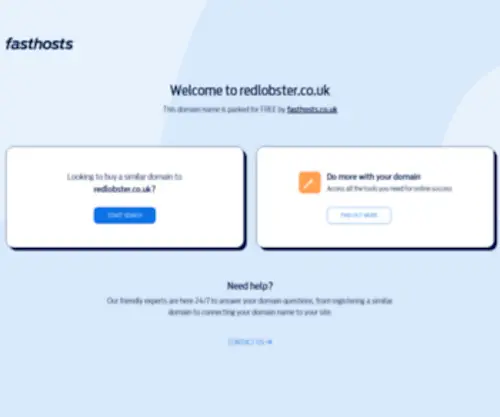 Redlobster.co.uk(Domain parking page) Screenshot