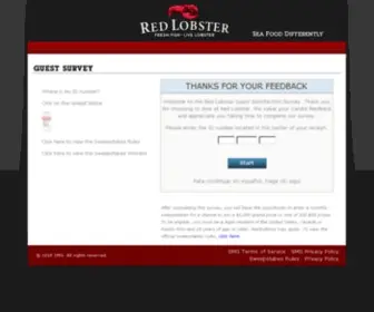 Redlobstersurvey.com(Redlobstersurvey) Screenshot